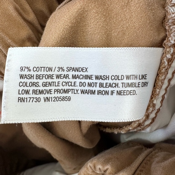 Cat & Jack Boy’s Pull-On Khaki Pants with Drawstring & Pockets - Size 4 - Picture 7 of 9